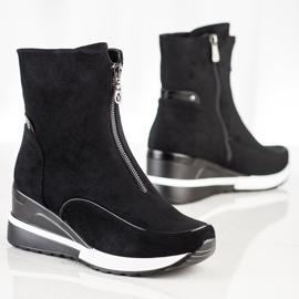 Stivali alti neri VINCEZA nero 1