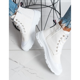 Goodin Sneakers Con Cerniera Decorativa bianco 2