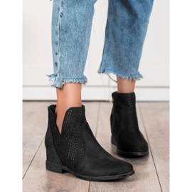 Filippo Stivali traforati primaverili nero 1