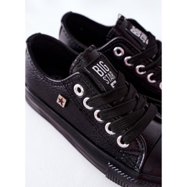 Sneakers in pelle per bambini Big Star FF374304 Nero 1