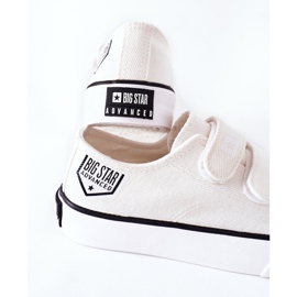 Sneakers Bambini Con Velcro Big Star FF374061 Bianco 1