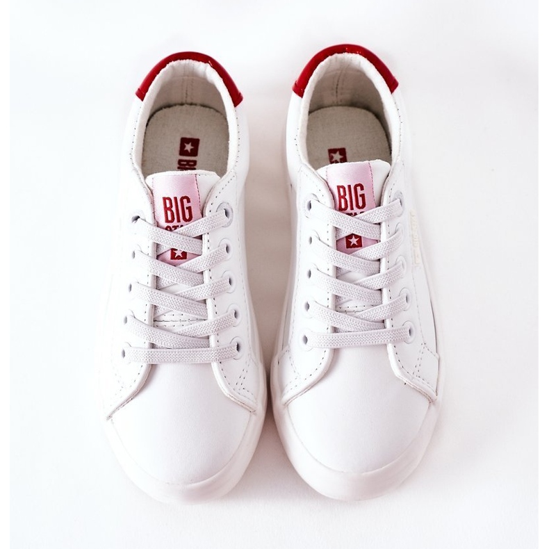 Sneakers in pelle per bambini Big Star DD374134 Bianco 1