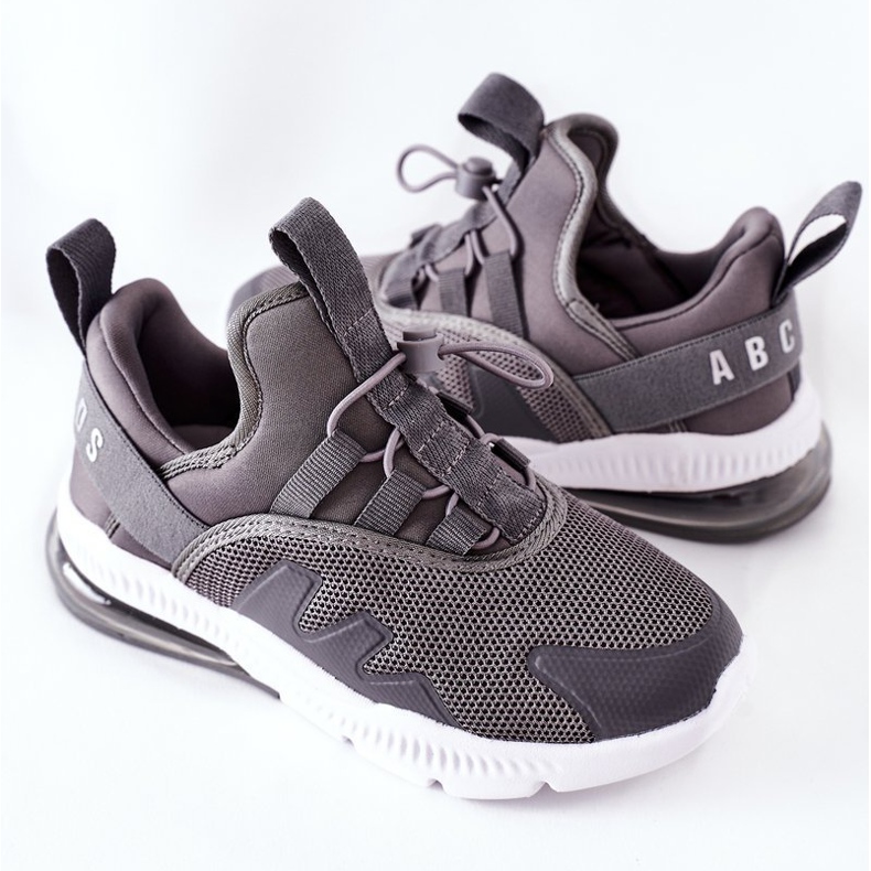 Scarpe Sportive Bambini Sneakers ABCKIDS Grigio 1