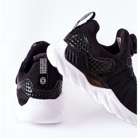 Scarpe Sportive Bambini Con Pomello ABCKIDS Nere nero 1