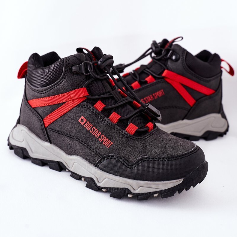 Scarpe da trekking per bambini Big Star GG374046 Nere nero 1