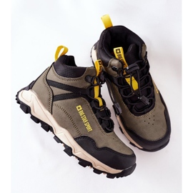 Scarpe da trekking per bambini Big Star GG374047 Kaki verde 1