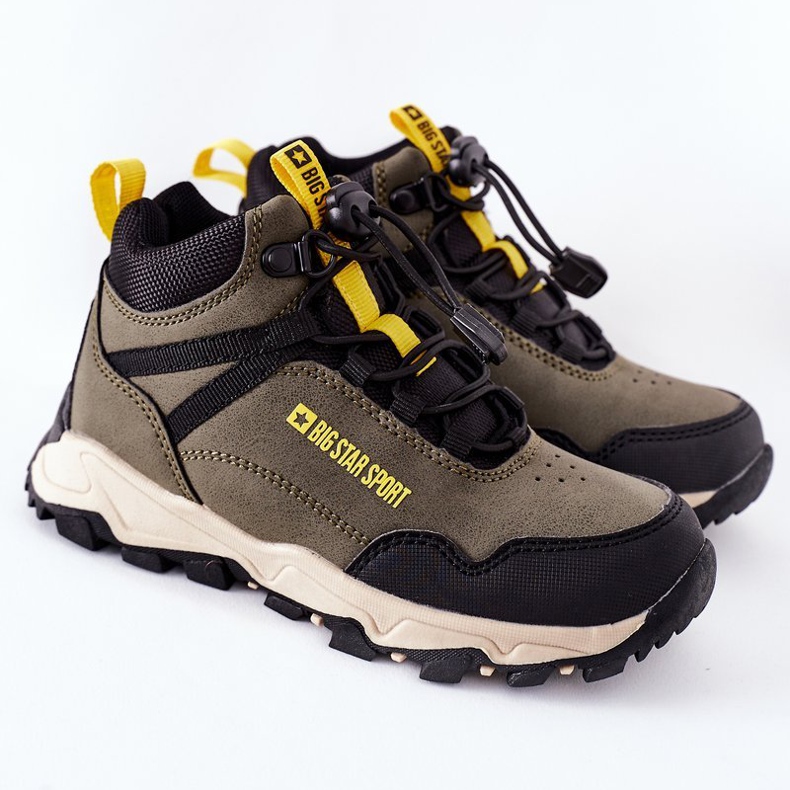 Scarpe da trekking per bambini Big Star GG374047 Kaki verde 2