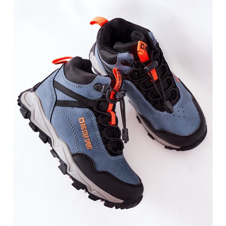 Scarpe da trekking per bambini Big Star GG374048 Navy Blue blu navy 1