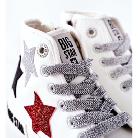 Sneakers Alte Per Bambini Con Cerniera Big Star II374029 Bianco bianca 1
