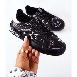 Sneakers in pelle per bambini Big Star II374002 Nero 1