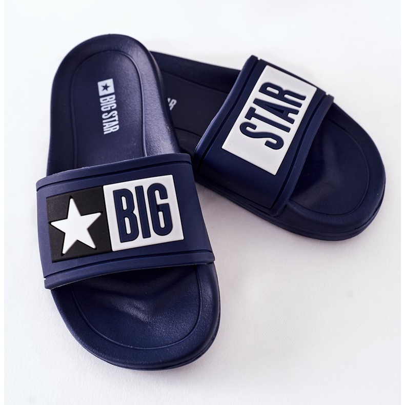 Pantofole per bambini Big Star DD374152 Blu marino 1