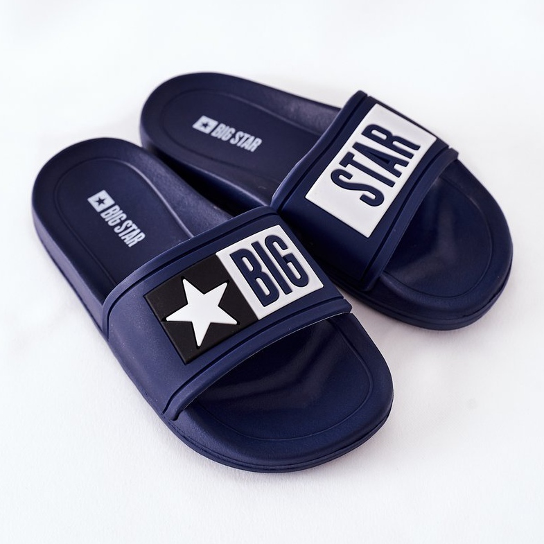 Pantofole per bambini Big Star DD374152 Blu marino 2