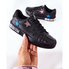 Sneakers in pelle per bambini Big Star II374031 Nero 1