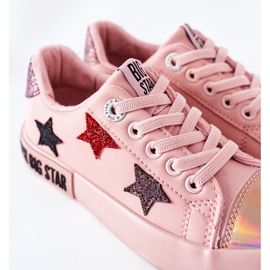 Sneakers in pelle per bambini Big Star II374033 Rosa 1