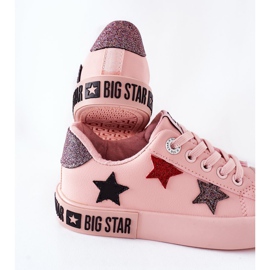 Sneakers in pelle per bambini Big Star II374033 Rosa 4