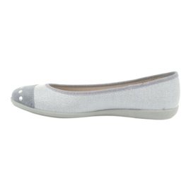 Ballerine giovanili Befado 309Q017 argento 2
