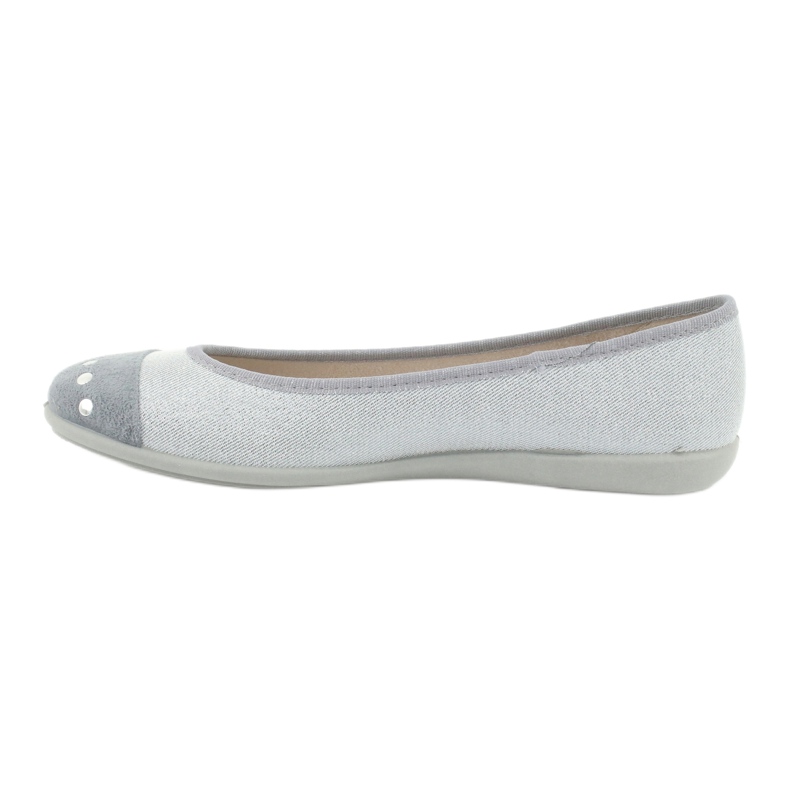 Ballerine giovanili Befado 309Q017 argento 2