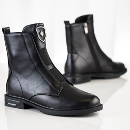 Filippo Stivali alla moda con isolamento nero 1