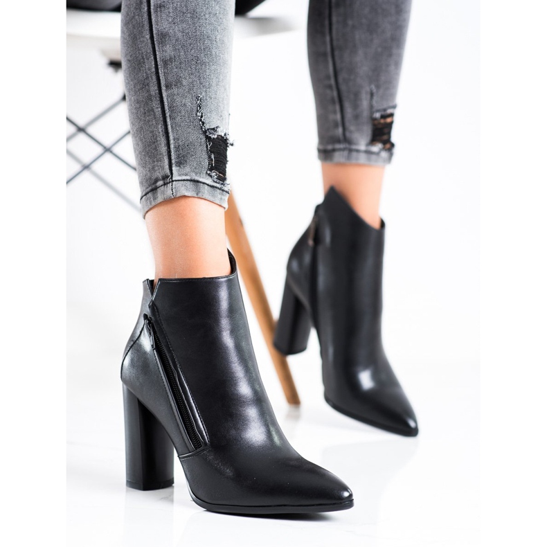 Filippo Stivali alla moda in Spitz nero 1