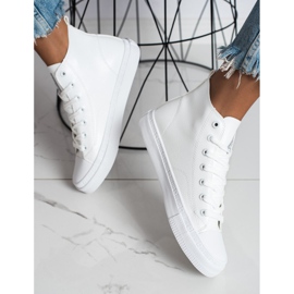 Sneakers da donna Big Star GG274016 bianca 2