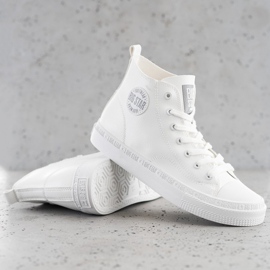 Sneakers da donna Big Star GG274016 bianca 1