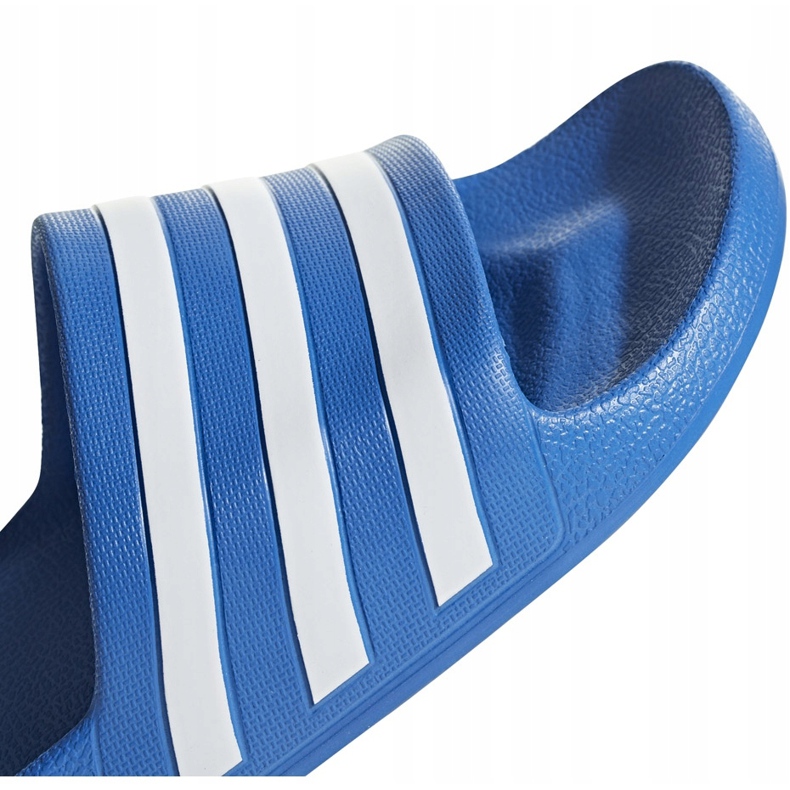 Ciabatte Adidas Adilette Aqua F35541 bianca blu 4