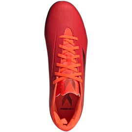 Scarpe da calcio Adidas X Speedflow.4 Tf M FY3336 arance e rossi 1