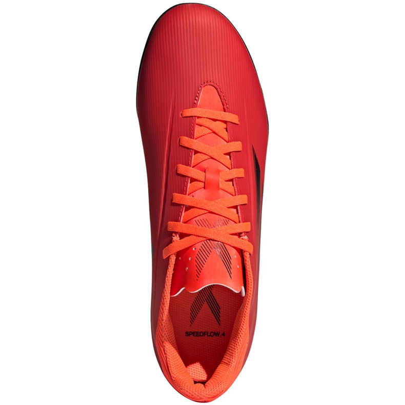 Scarpe da calcio Adidas X Speedflow.4 Tf M FY3336 arance e rossi 1