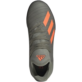 Scarpe da calcio Adidas X 19.3 Tf Jr EF8375 cachi 1