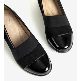 Scarpe nere sulla zeppa Bellissima nero 1