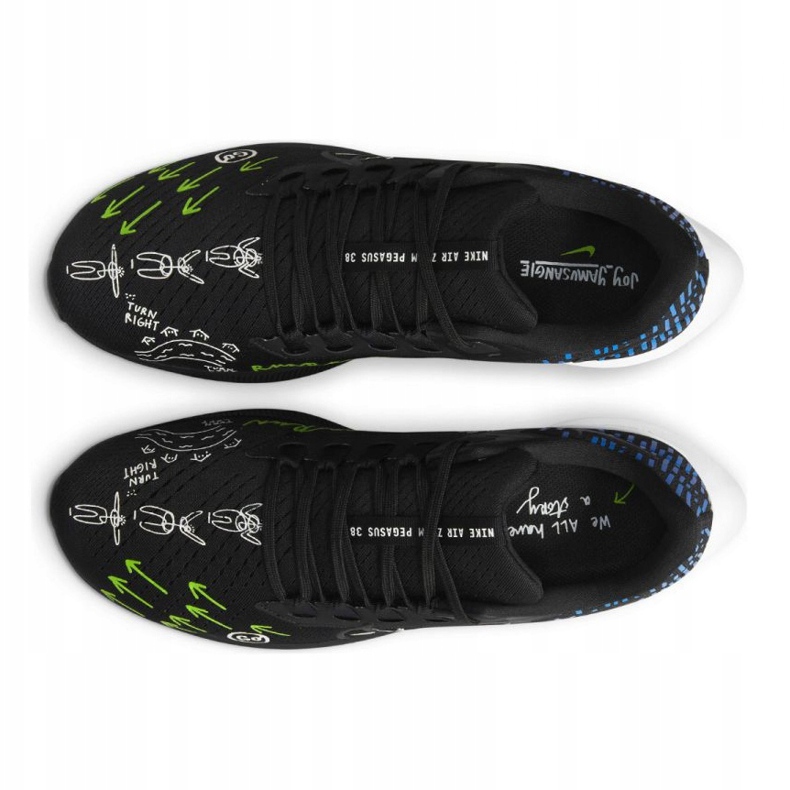 Scarpa Nike Air Zoom Pegasus 38 M DM3274-001 nero 3