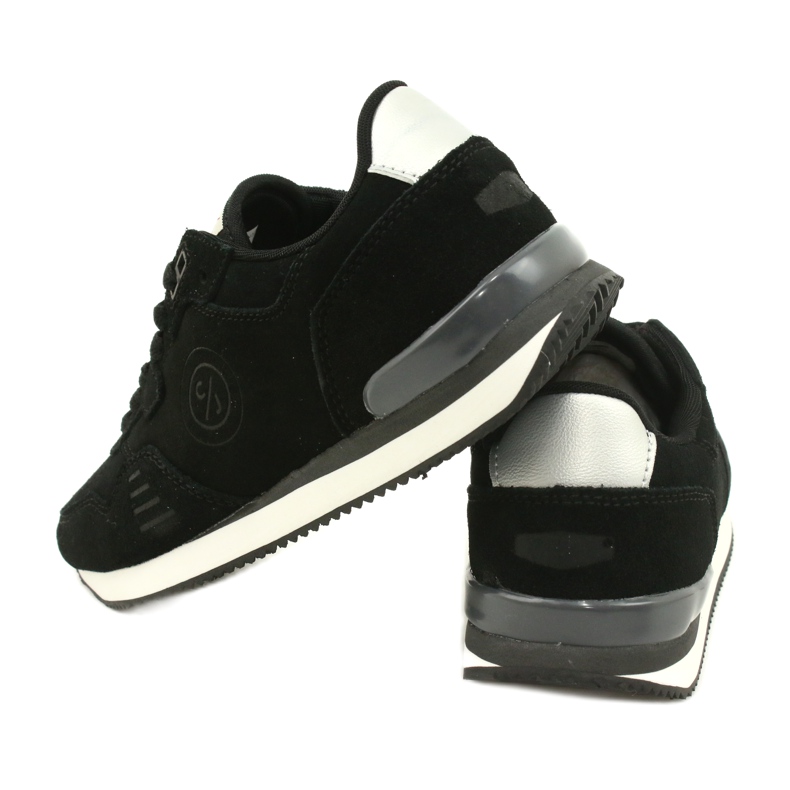 Cross Jeans Scarpe sportive femminili jeans black ii2r4028c nero 4