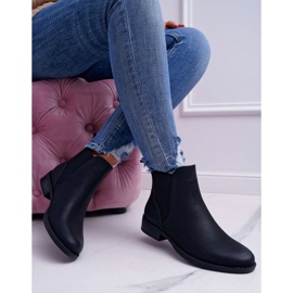 S.Barski Stivaletti Donna Stivaletti Chelsea Tacco Piatto Nero Barski 18-75 2