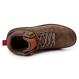 Scarpe da trekking da uomo Cross Jeans EE1R4030C Verde scuro 1