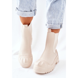 Stivali caldi Stivali Jodhpur beige Time Off 2