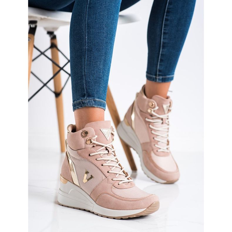 VINCEZA sneakers alte rosa 2