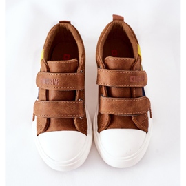 Sneakers Bambini Con Velcro Big Star II374017 Camel marrone marrone 1