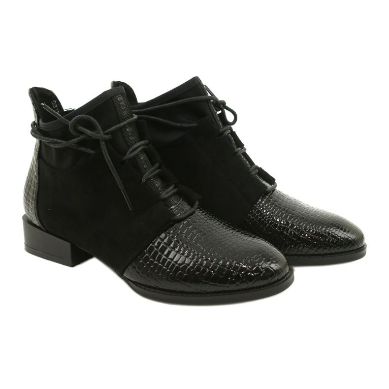 Stivali Donna Pelle Filippo Nero DBT3034/21 BK 3