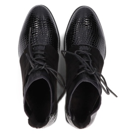 Stivali Donna Pelle Filippo Nero DBT3034/21 BK 4