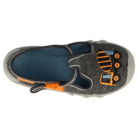Scarpe per bambini Befado 110P431 arancia grigio 4