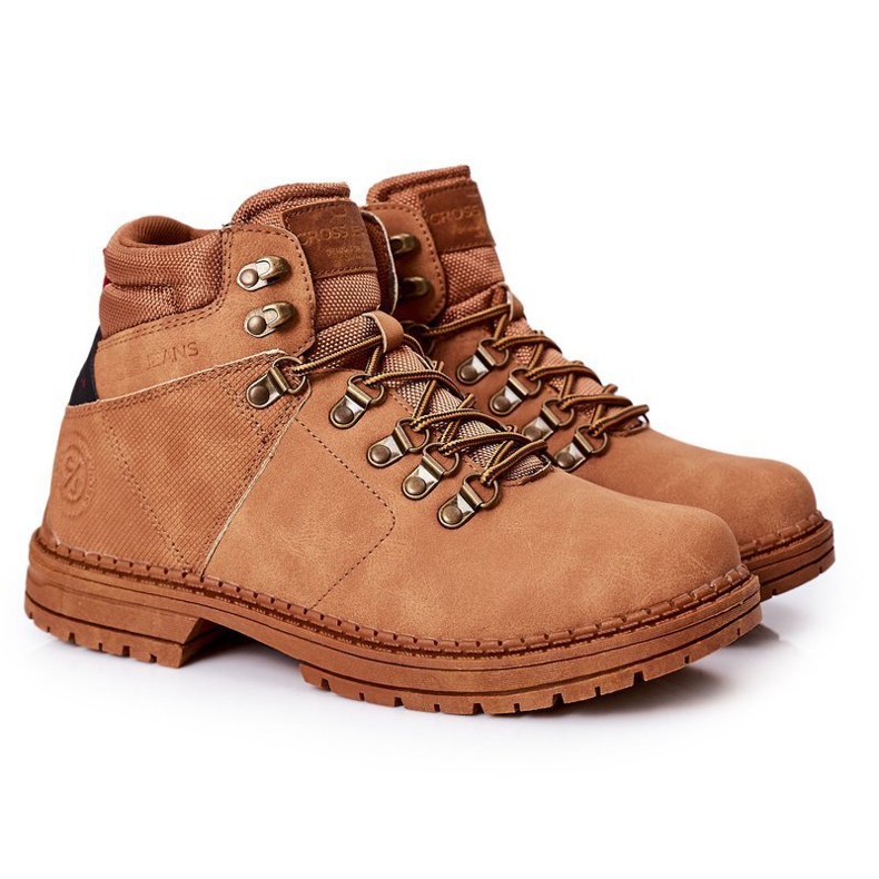 Scarpe Trekking Uomo Cross Jeans EE1R4031C Camel marrone 2