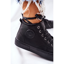 Sneakers alte isolate Big Star II274157 Nero 1