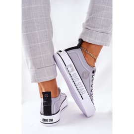 Sneakers On the Big Star II274023 Piattaforma grigia grigio 1
