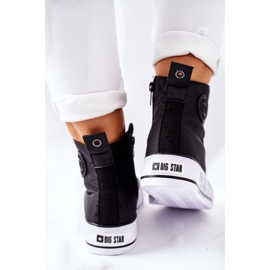 Sneakers Alte Sulla Big Star II274012 Piattaforma Nera nero 1
