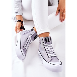 Sneakers Alte Sulla Big Star II274016 Piattaforma Grigia grigio 2