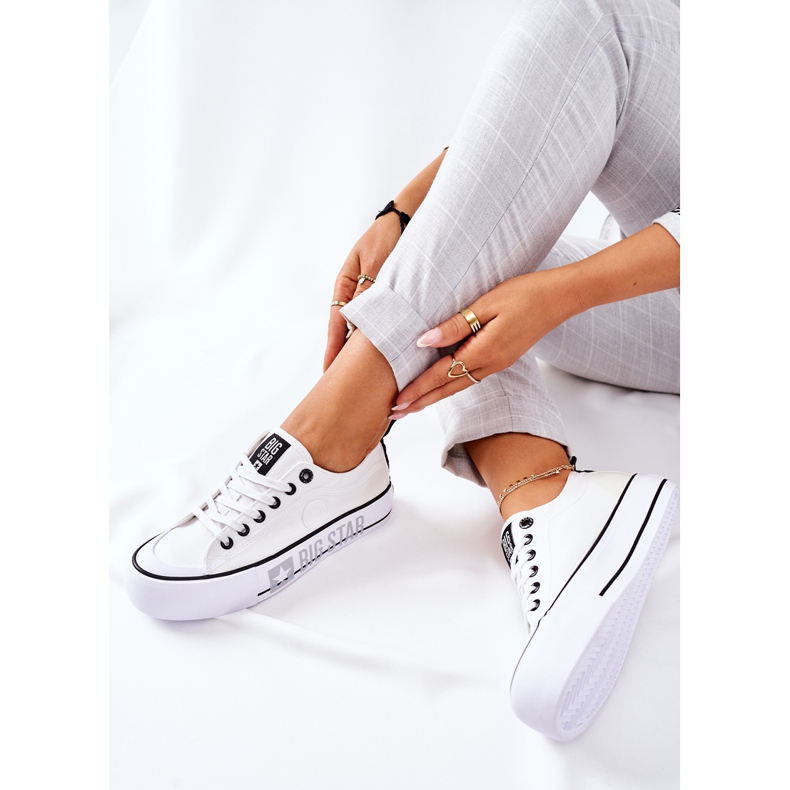 Sneakers On The Big Star II274021 Platform Bianco bianca 1