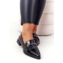 S.Barski Mocassini Eleganti S. Barski Premium Laccato Nero 4