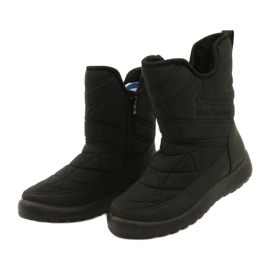 Evento Stivali da neve femminile Notizie resistenti all'acqua 21SN26-4276 NERO 4