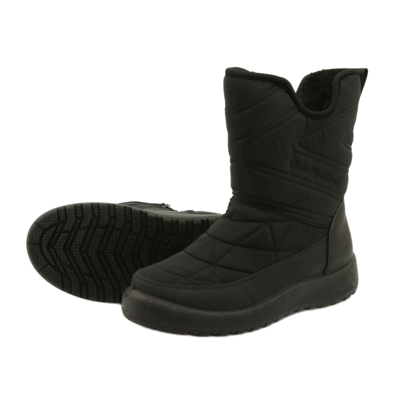 Evento Stivali da neve femminile Notizie resistenti all'acqua 21SN26-4276 NERO 7
