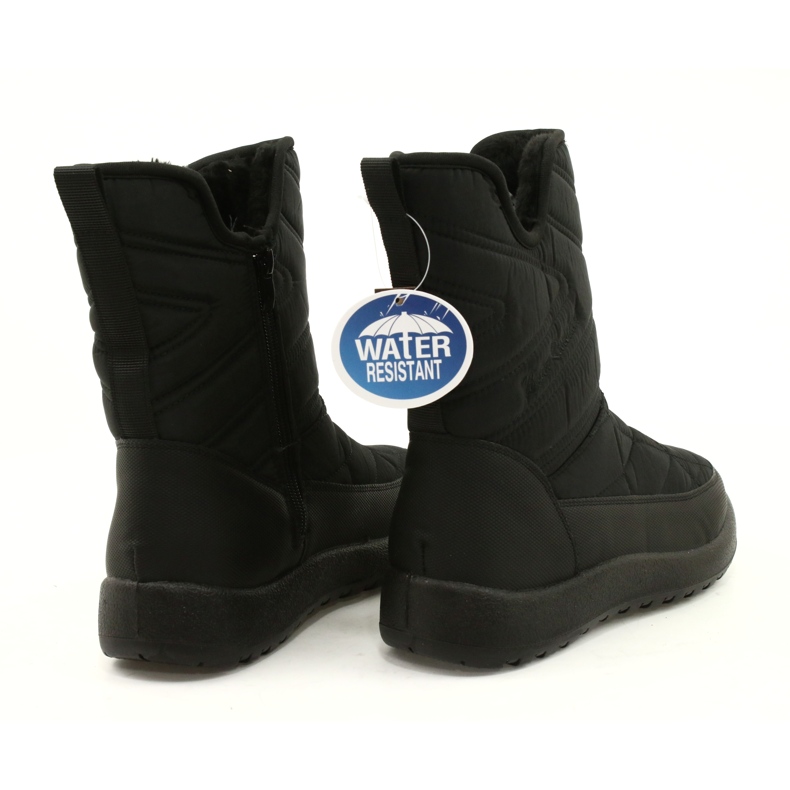 Evento Stivali da neve femminile Notizie resistenti all'acqua 21SN26-4276 NERO 5